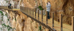 Caminito del Rey, Kongestien, Ardales, El Chorro Kløften,
