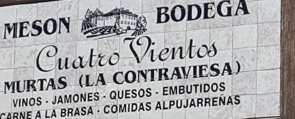 turen går til Quatro Vientos, vinbodega
